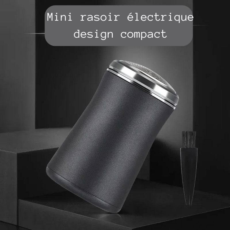 Rasoir de poche pour le visage, Mini rasoir électrique Portable étanche