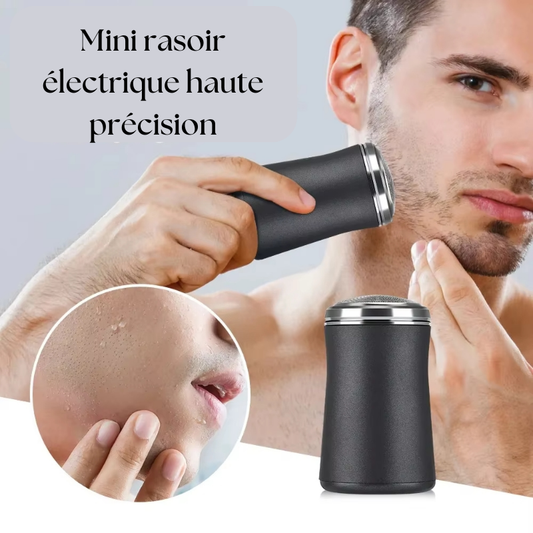 Rasoir de poche pour le visage, Mini rasoir électrique Portable étanche